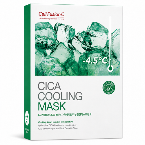Cell Fusion C Cell Fusion C POST α Cica Cooling Mask – 27g × 5ea - Korean Skincare UAE