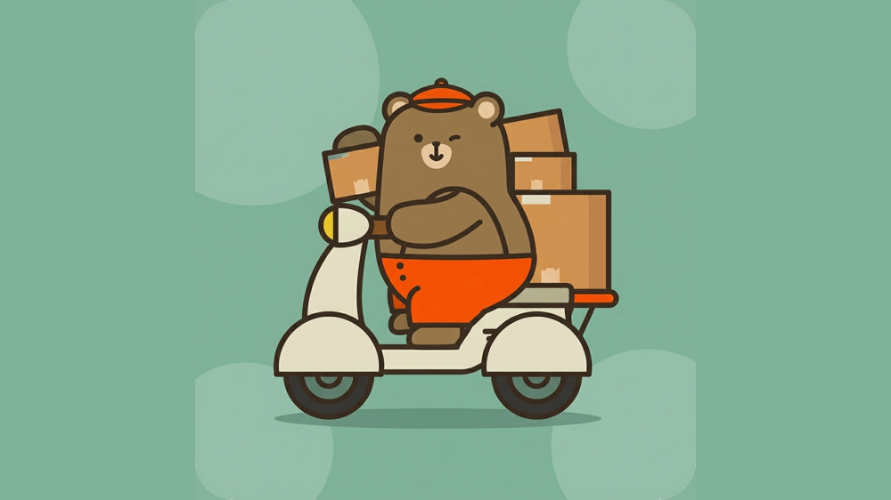 Gomi Mall Delivery Mascot