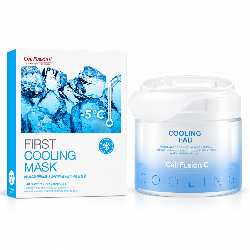 Cell Fusion C Cooling Pad & Mask Bundle Set