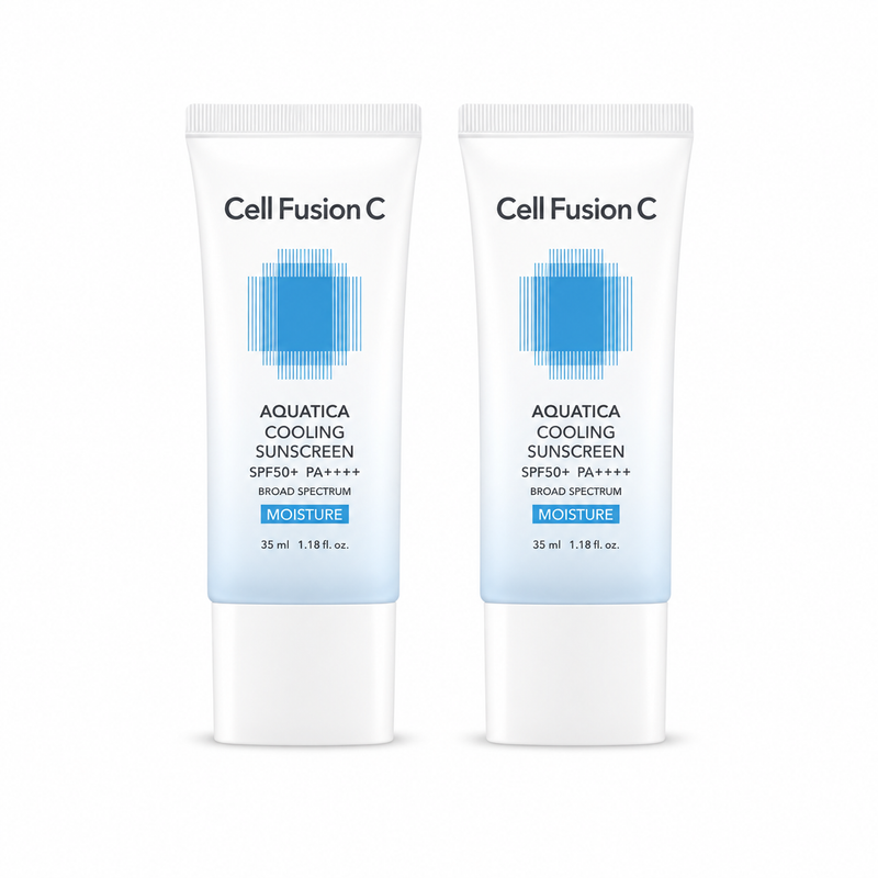 Aquatica Cooling Sunscreen SPF50 PA++++ – 35ml × 2