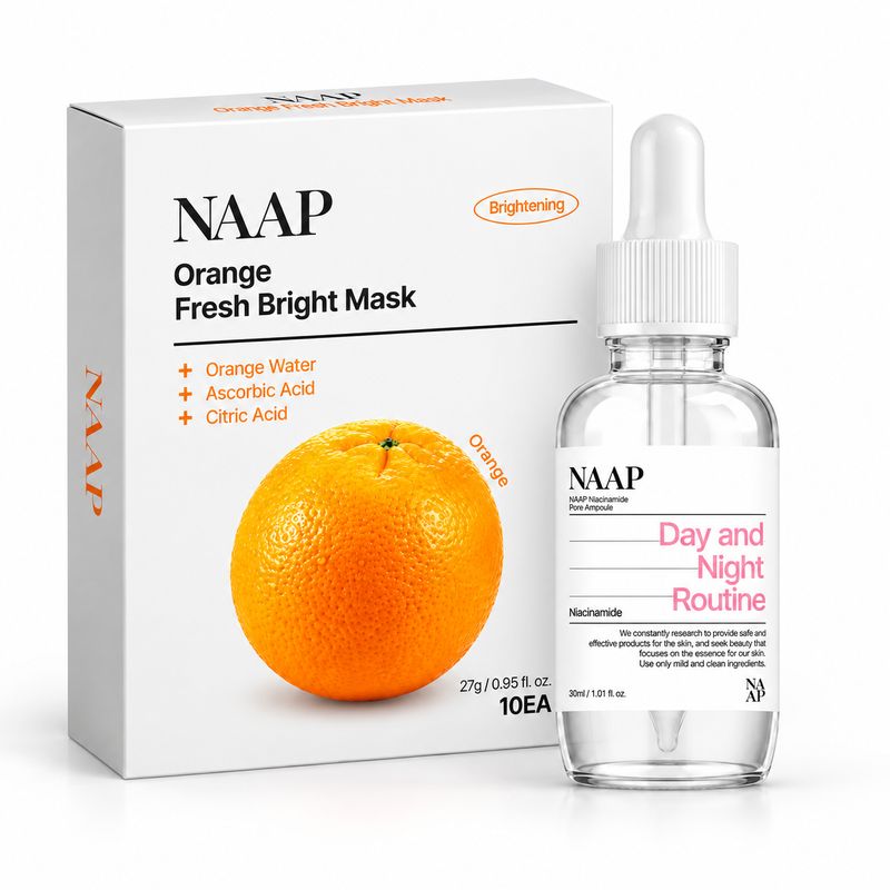 NAAP Best Skincare Ampoule & Mask Bundle