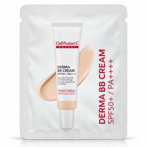 Cell Fusion C Cell Fusion C Expert Perfect Shield Derma BB Cream SPF 50+ (1.5ml Sample Kit) - Korean Skincare UAE