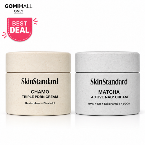 SkinStandard SkinStandard Lift & Repair Cream Duo – Matcha + Chamo 55g × 2 Set - Korean Skincare UAE