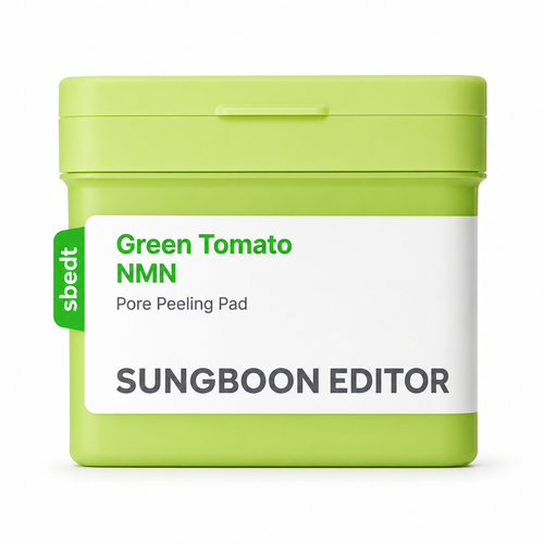 Sungboon Editor Green Tomato N,M,N Pore Peeling Pad 170ml - Korean Skincare UAE