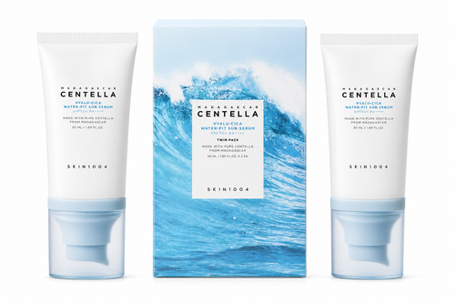 SKIN1004 Madagascar Centella Hyalu-Cica Water-Fit Sun Serum Twin Pack - Korean Skincare UAE