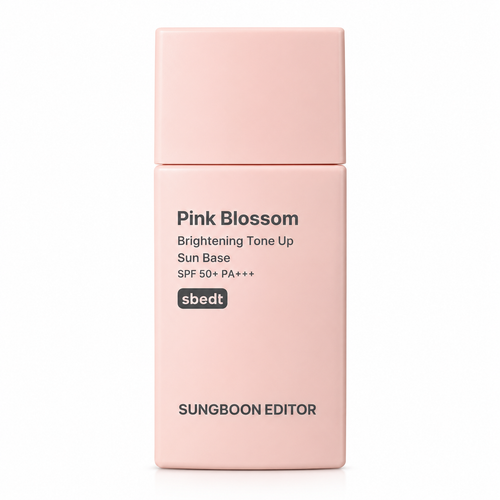 Sungboon Editor Pink Blossom Brightening Tone-up Sun Base - Korean Skincare UAE
