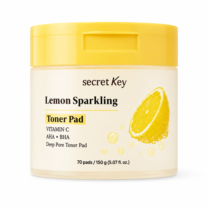 Secret Key Lemon Sparkling Toner Pad