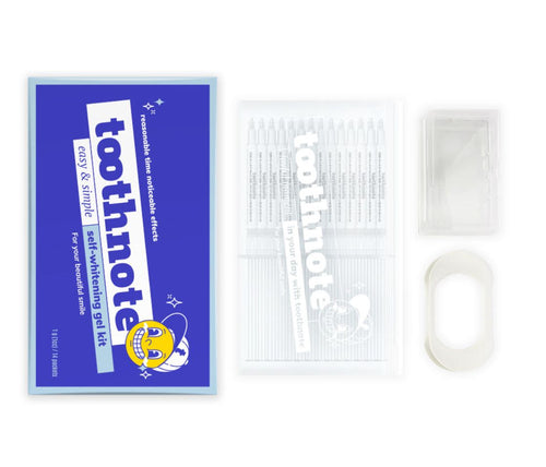 Toothnote Toothnote Whitening Gel Kit for 14days(14pcs) - Korean Skincare UAE
