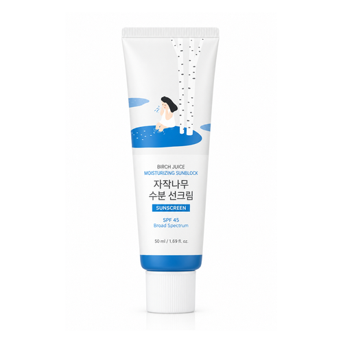 Round Lab Birch Juice Moisturizing Sun Cream - Korean Skincare UAE
